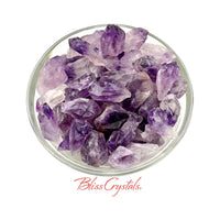 Thumbnail for 1 lb AMETHYST Rough Points n Pieces Bulk Mix #AB50