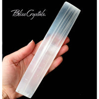 Thumbnail for 1 Long SELENITE Bar Shaped Wand Polished 7 inch + for 