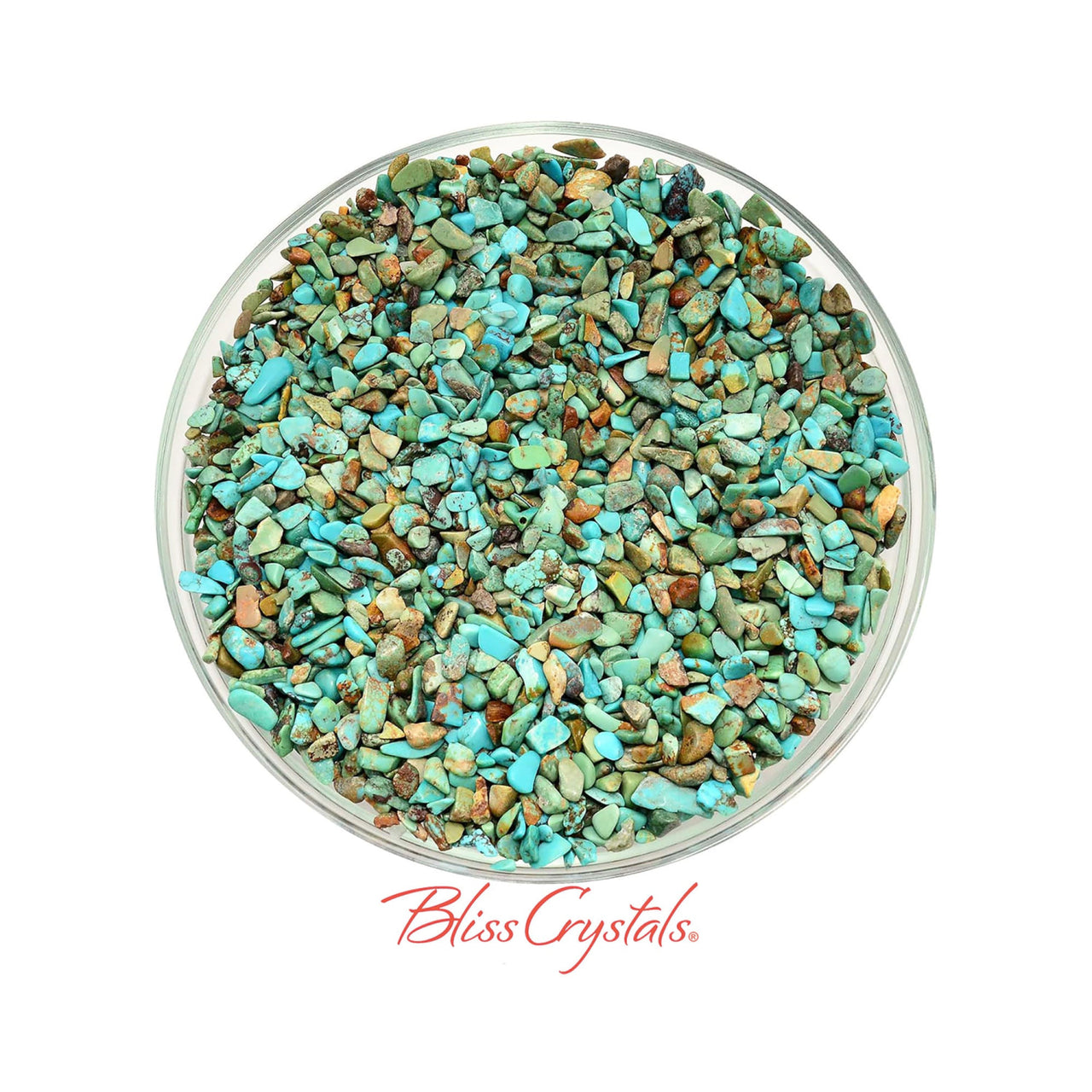 28 gm TURQUOISE Mini Chips Natural for Jewelry #TM03