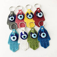 Thumbnail for Hamsa Hand Evil Eye Keychain #Q385