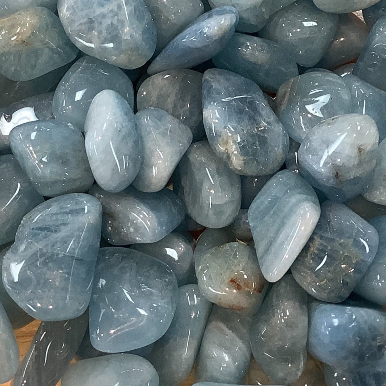 1 Large AQUAMARINE Tumbled Stone Semi Rough #AT10