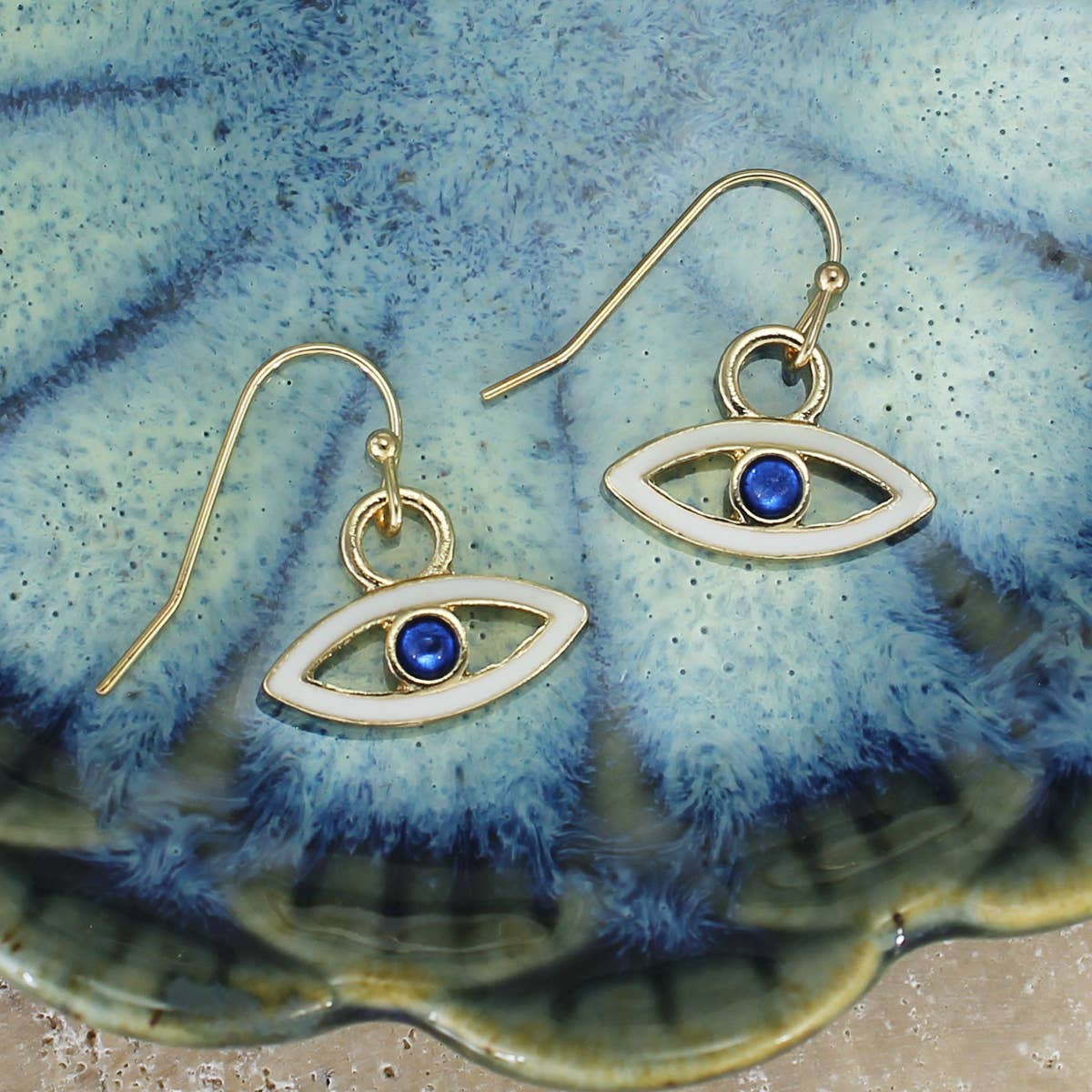 Evil Eye Charm Earrings #LV5280