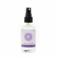 Thumbnail for A bottle of lavender flower mist spray from 7 Chakra Balancing Spray Essential Oil & Crystal Perfume