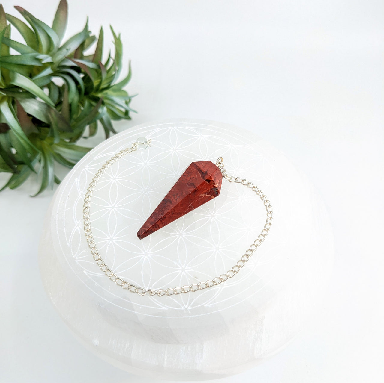 Red Jasper 1 - 2" Pendulum #LV5644