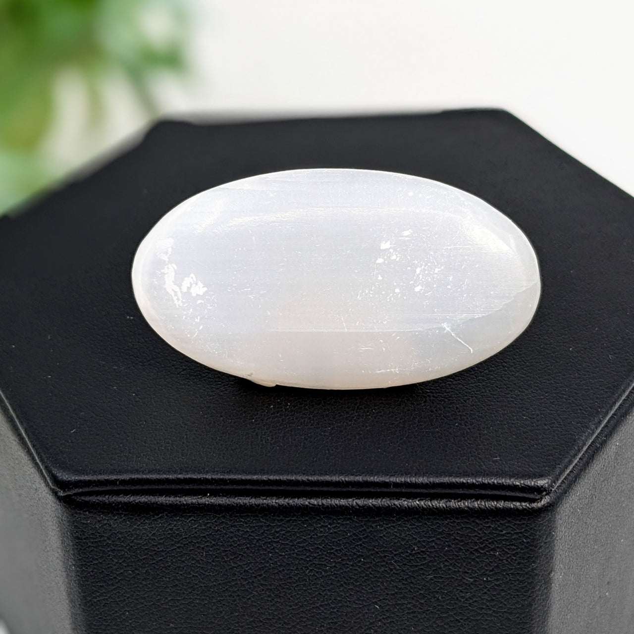 Selenite 1.75" Oval Cabochon #LV5828