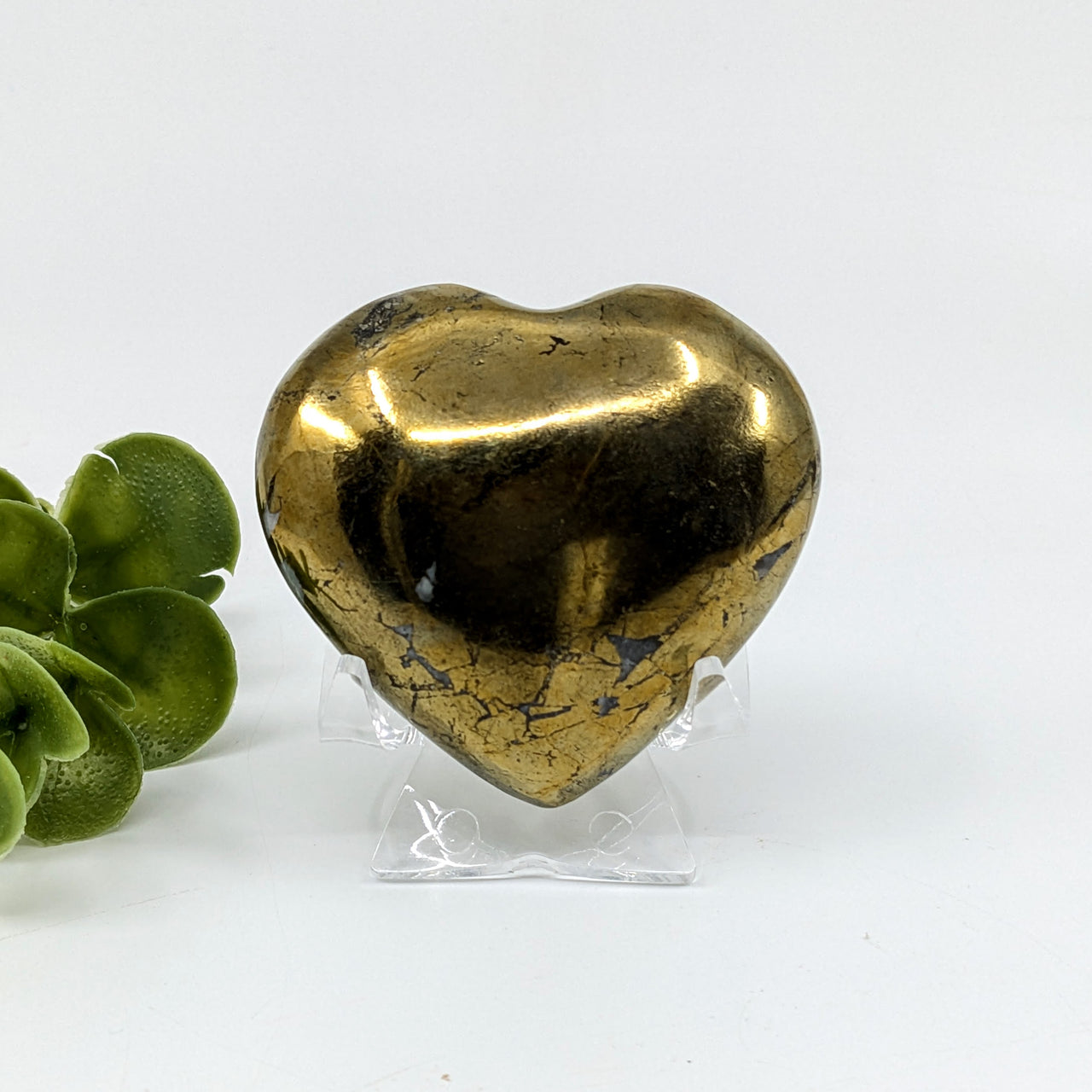 Chalcopyrite 2" Heart #LV6070