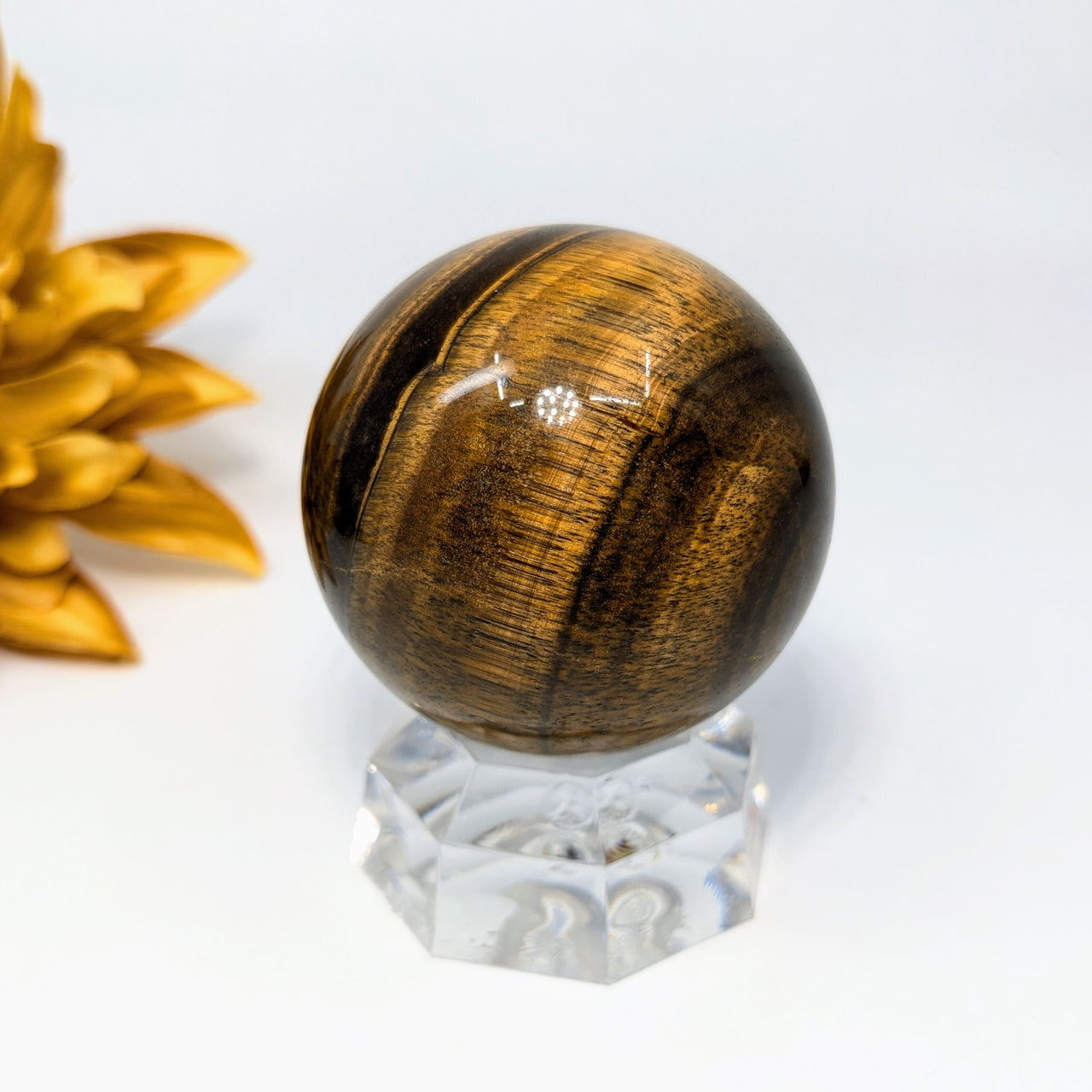 Tiger's Eye 2.2" Sphere #LV6174