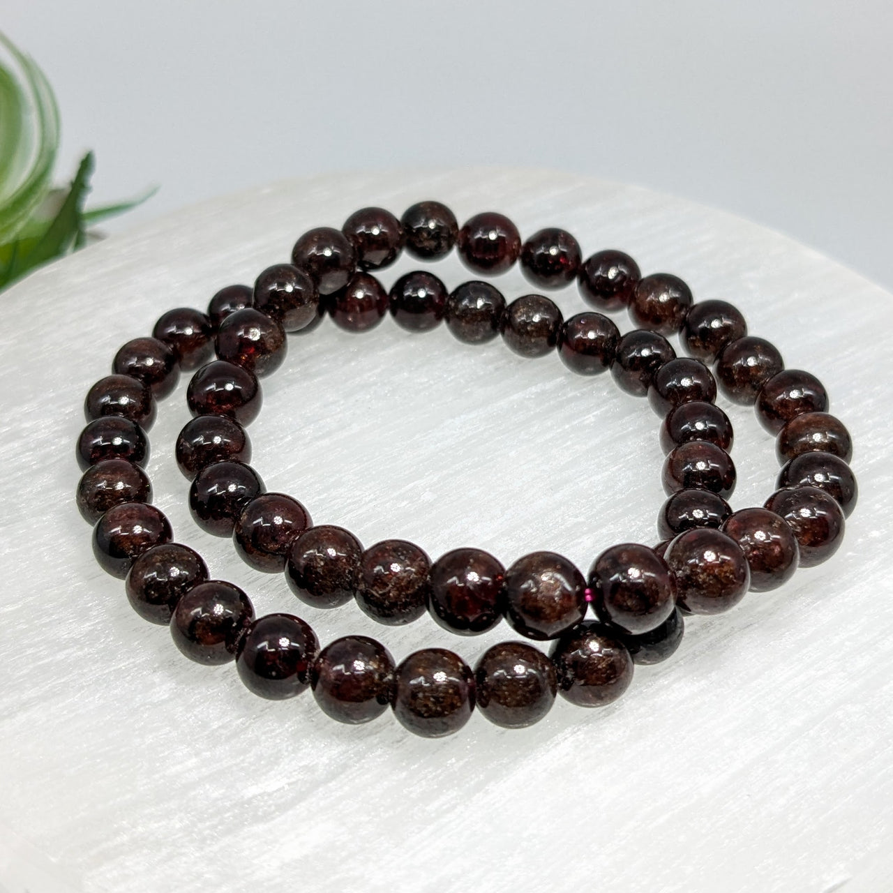 Garnet 7mm Bracelet #LV6277