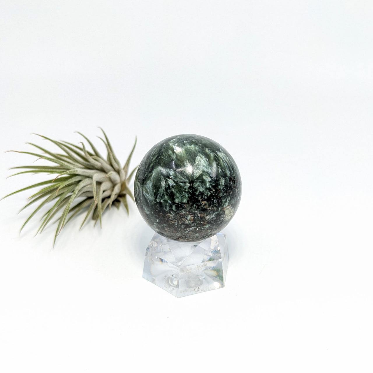 Seraphinite 1.4" Sphere #LV6310