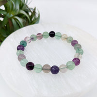 Thumbnail for Fluorite  8mm Bracelet #LV6369