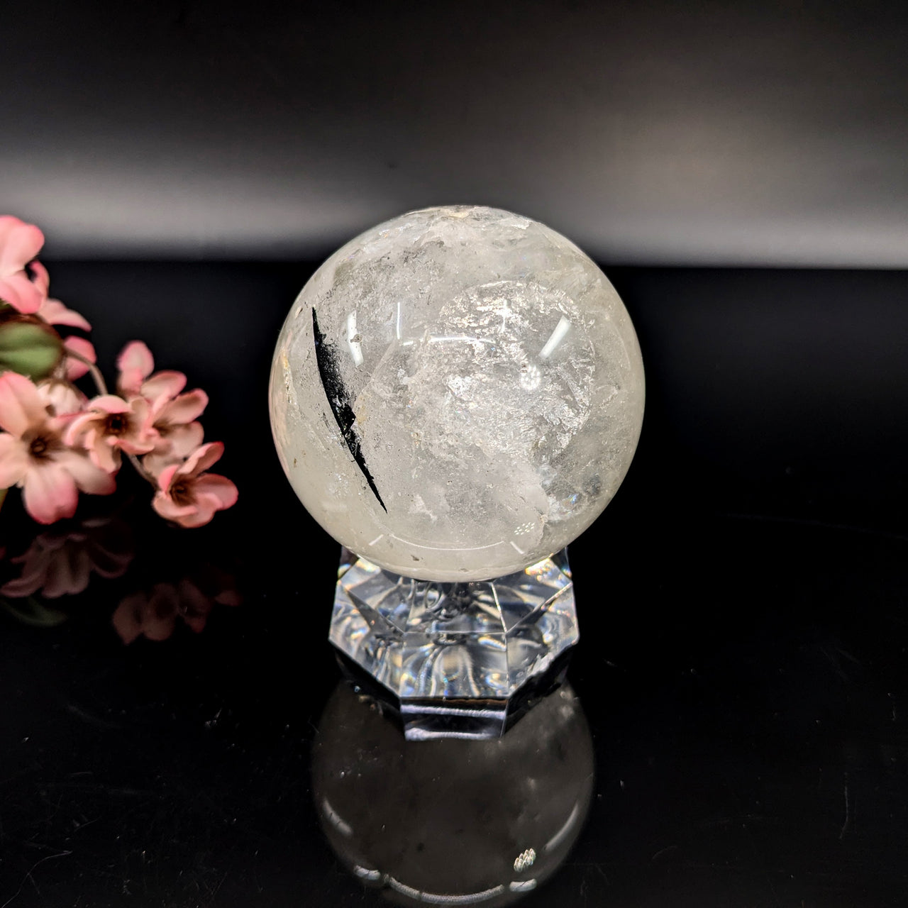 Blue Tara Quartz 2.7" Sphere #LV6432