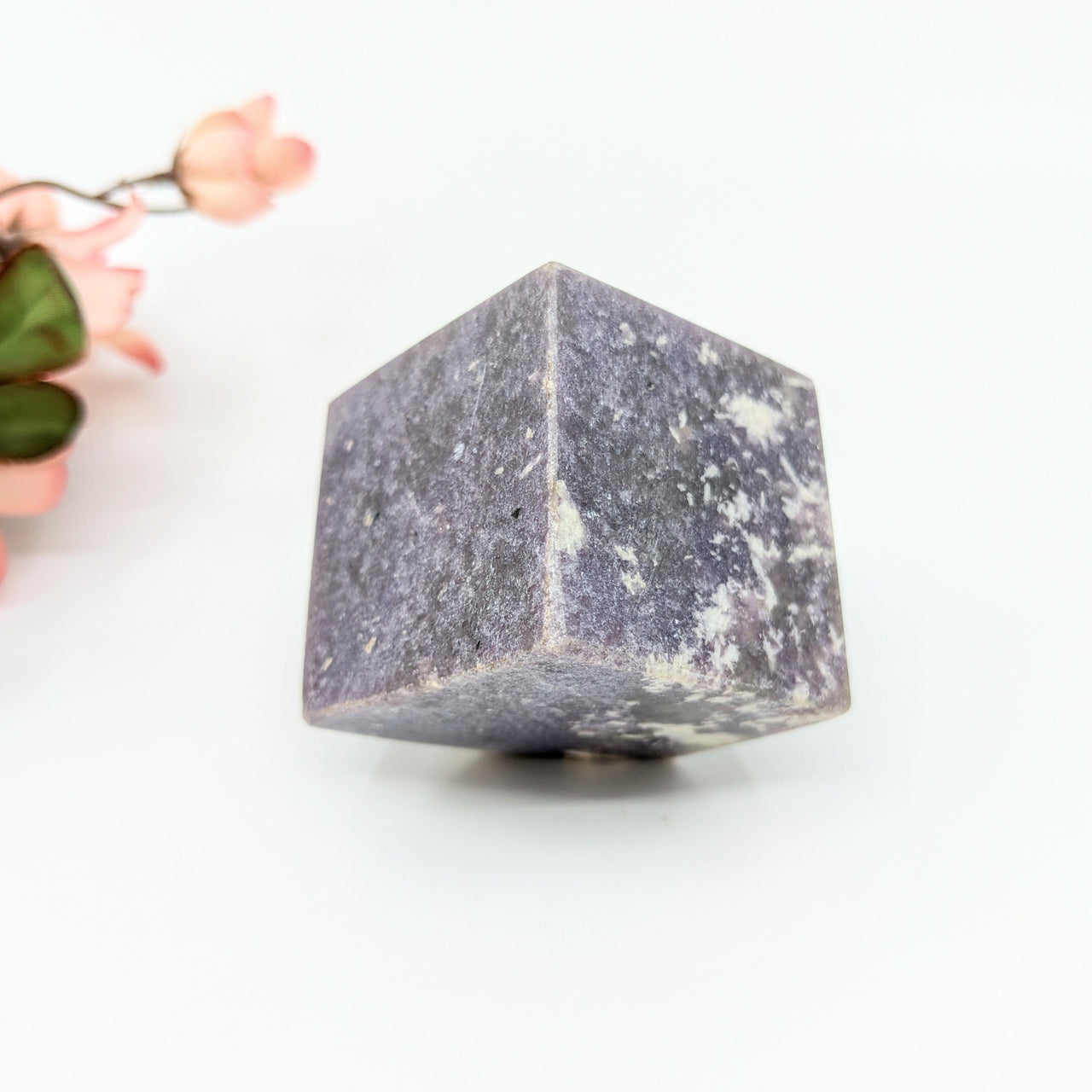 Lepidolite 1.6" Cube #LV6438