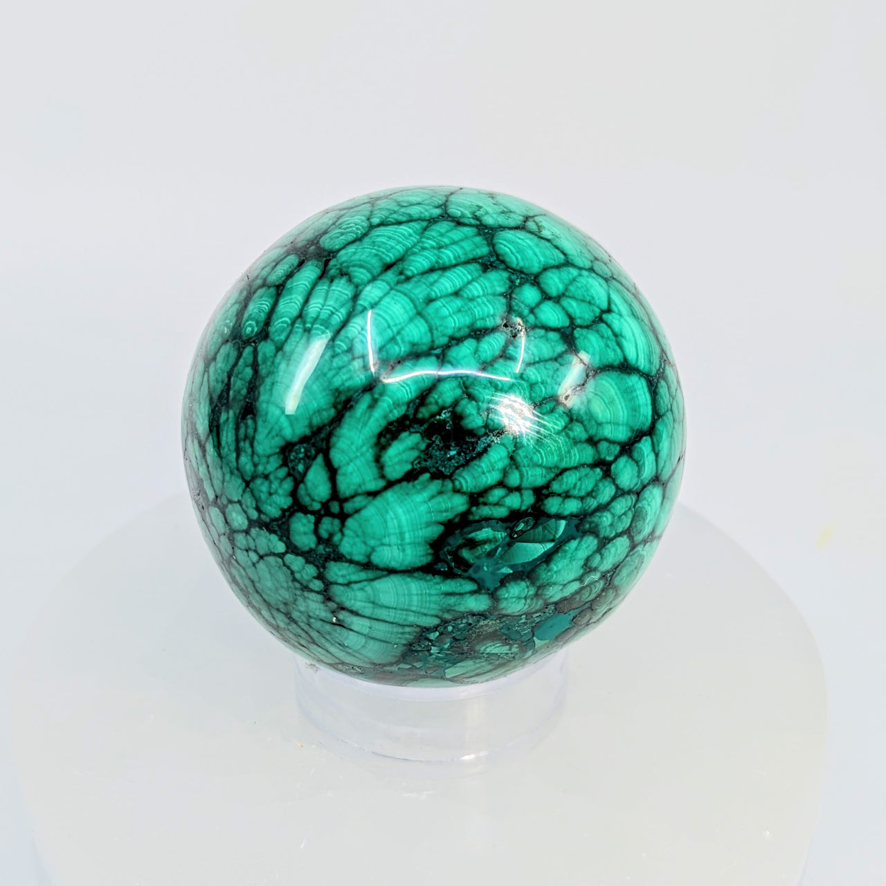 Malachite 2" Sphere #LV6594