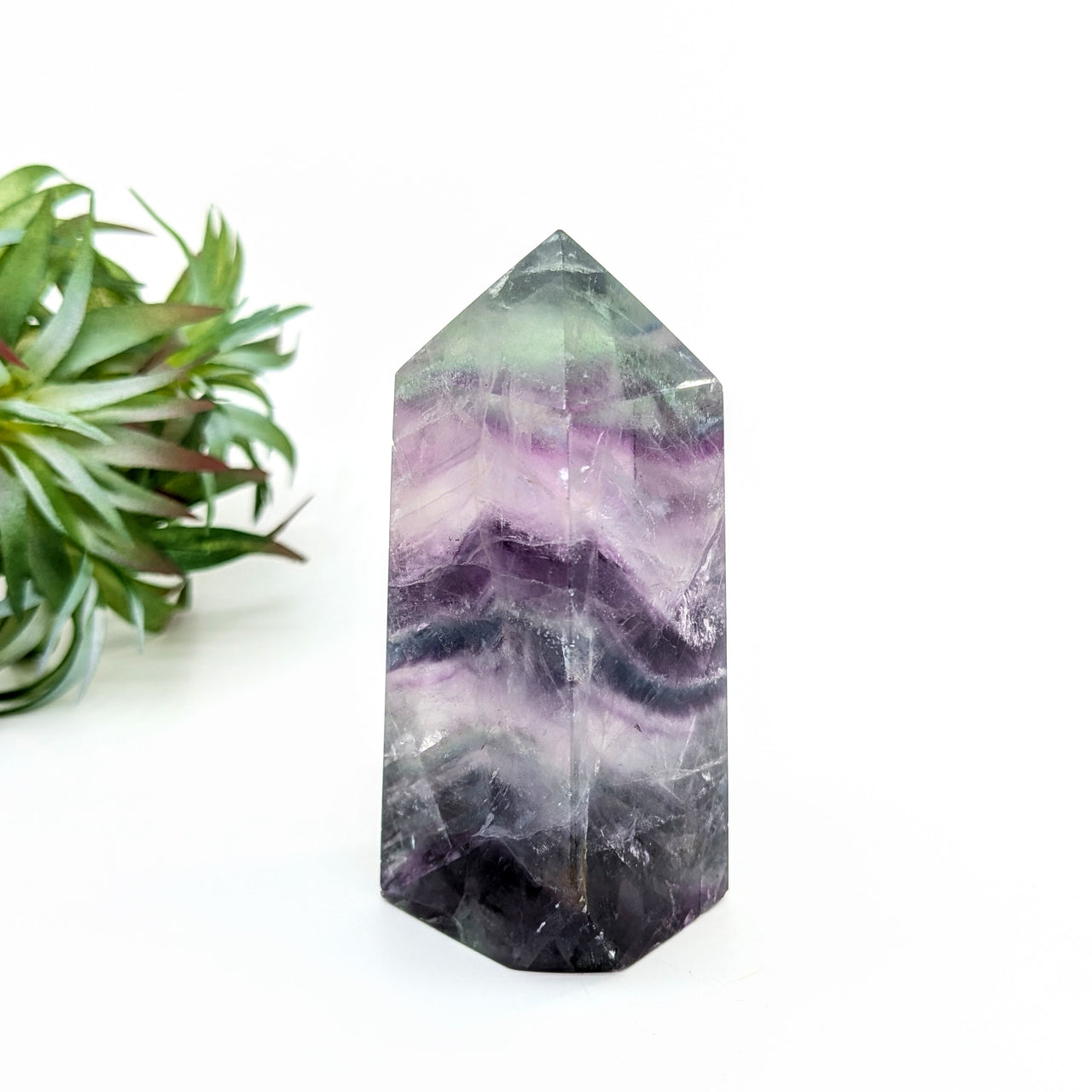 Fluorite 3.4" Obelisk  #LV6615