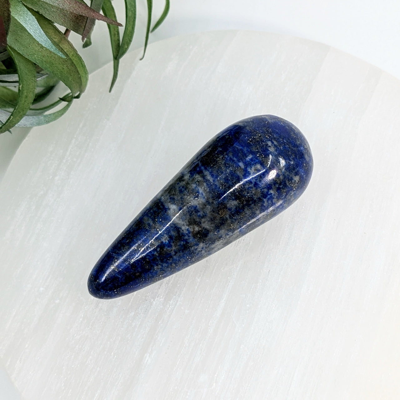 Lapis Lazuli 2.3" Massage Wand #LV6743