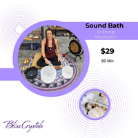 Thumbnail for Sound Bath Evening Meditation for Self Care - with Trish