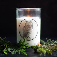 Thumbnail for Soy Candle with Cotton Wick - the White Lodge & Hermitage #Q413