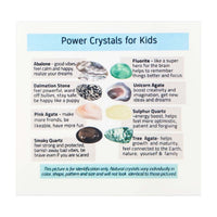 Thumbnail for Power Crystals for Kids Set of 8 Tumbled Stones #K209