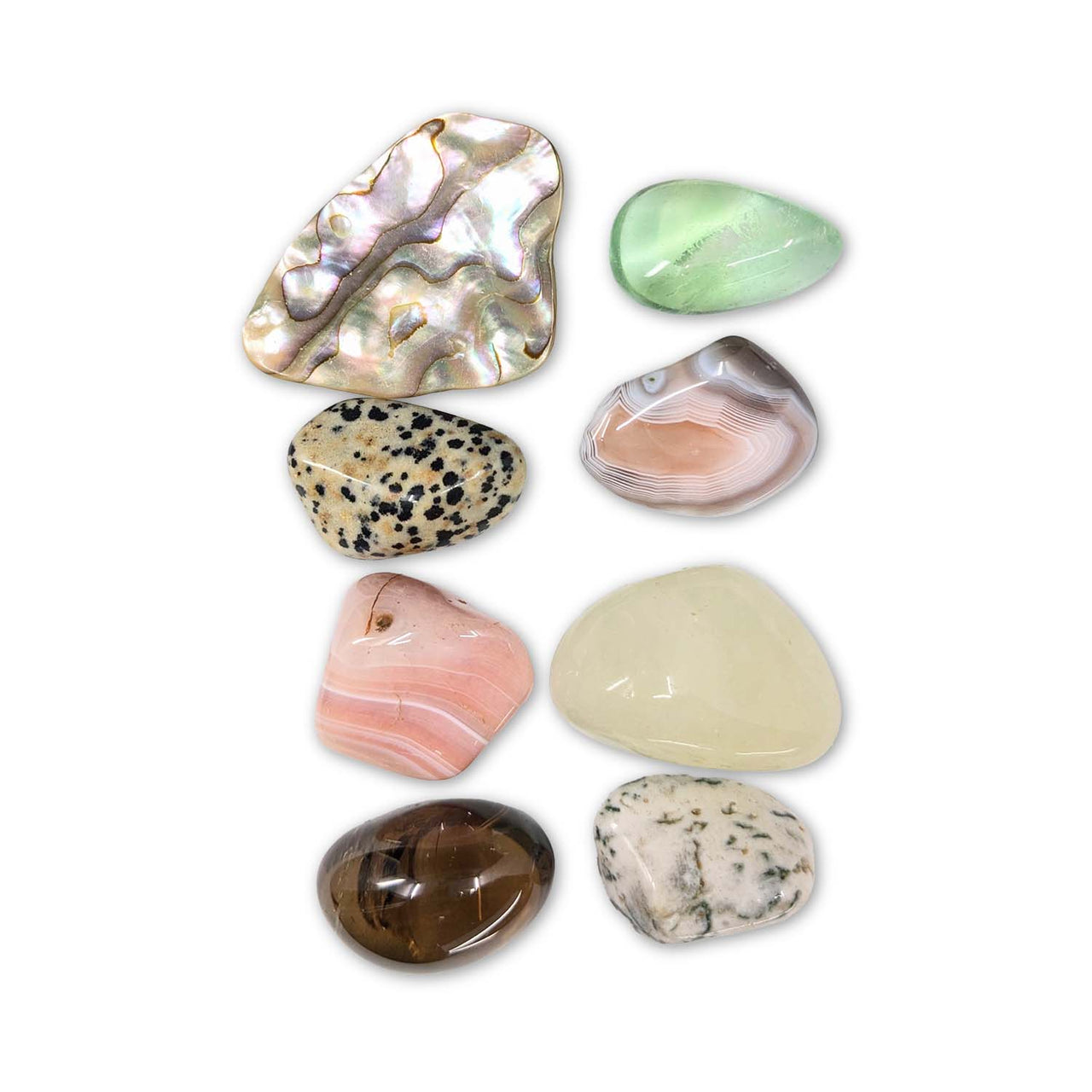 Power Crystals for Kids Set of 8 Tumbled Stones #K209