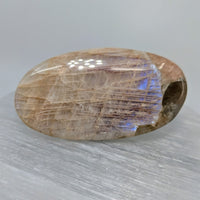 Thumbnail for RARE Sunstone and Blue Flash Moonstone Rainbow Flashy Polished Specimen #LV5780