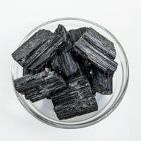 Thumbnail for Black Tourmaline Rough (36gm to 80gm) #R017