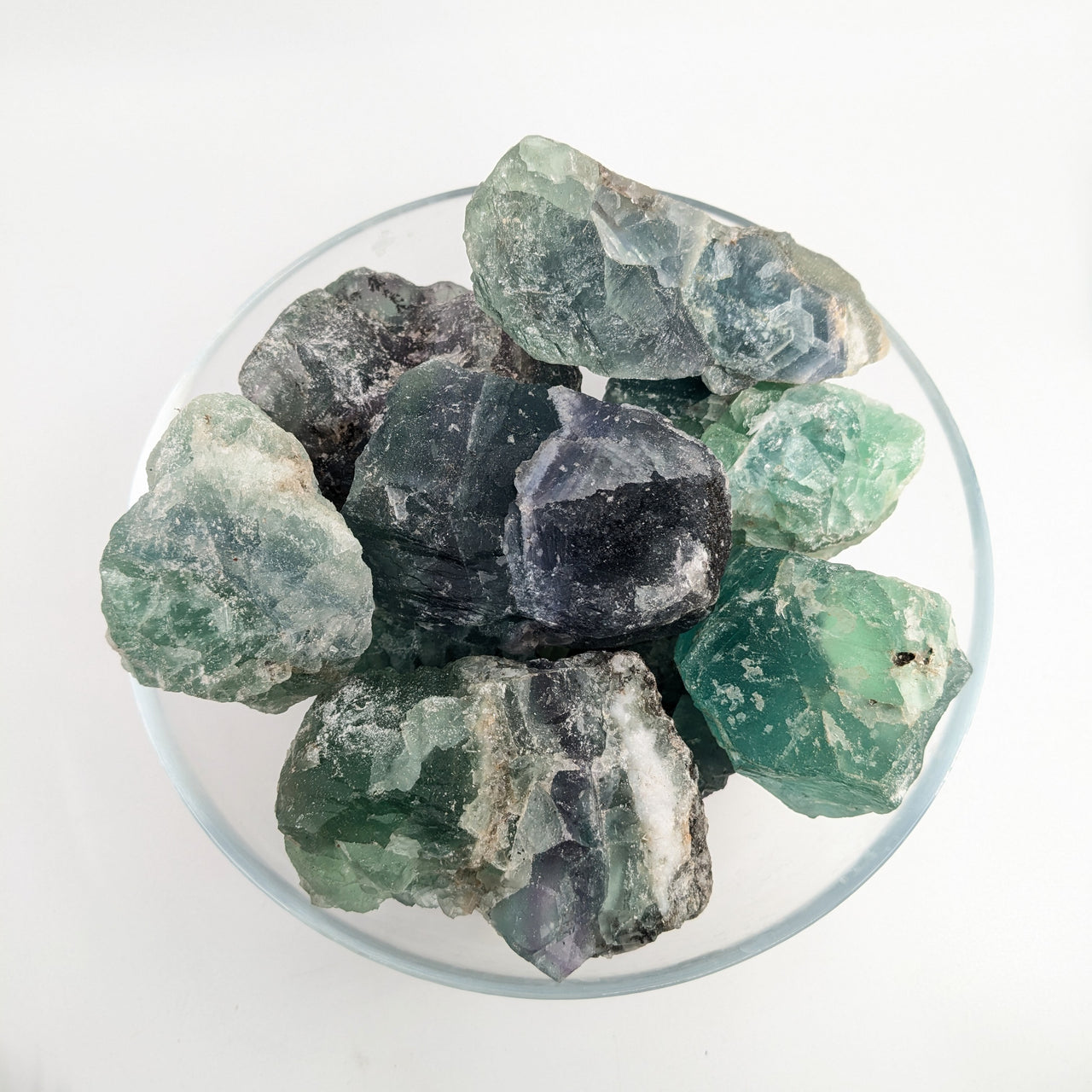 Rainbow Fluorite Rough #R222