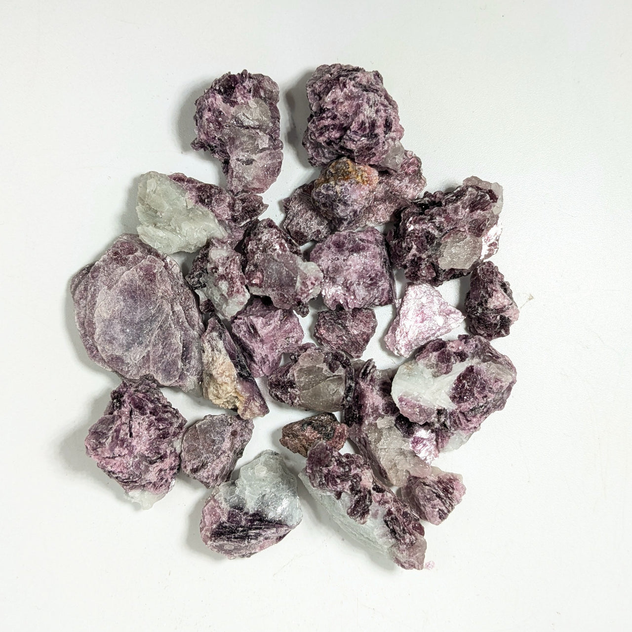 Lepidolite Rough 28g Parcel (28g) #SK3741