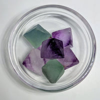 Thumbnail for Fluorite Octahedron Choose Size #R180