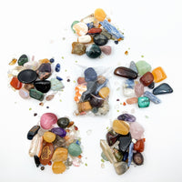 Thumbnail for SALE: Mixed Gem Bag - Assorted Tumbled Stones, Chips and Points  #M213