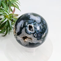 Thumbnail for Moss Agate Sphere 2.75