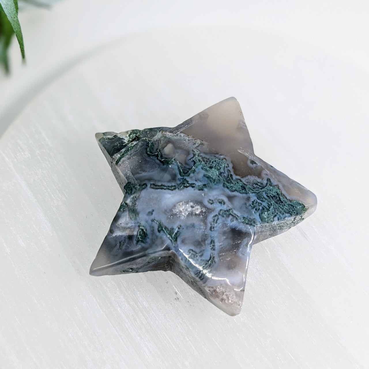 Moss Agate Star 2" #LV6099