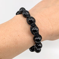 Thumbnail for Shungite  Woven Adjustable Bracelet #LV5993