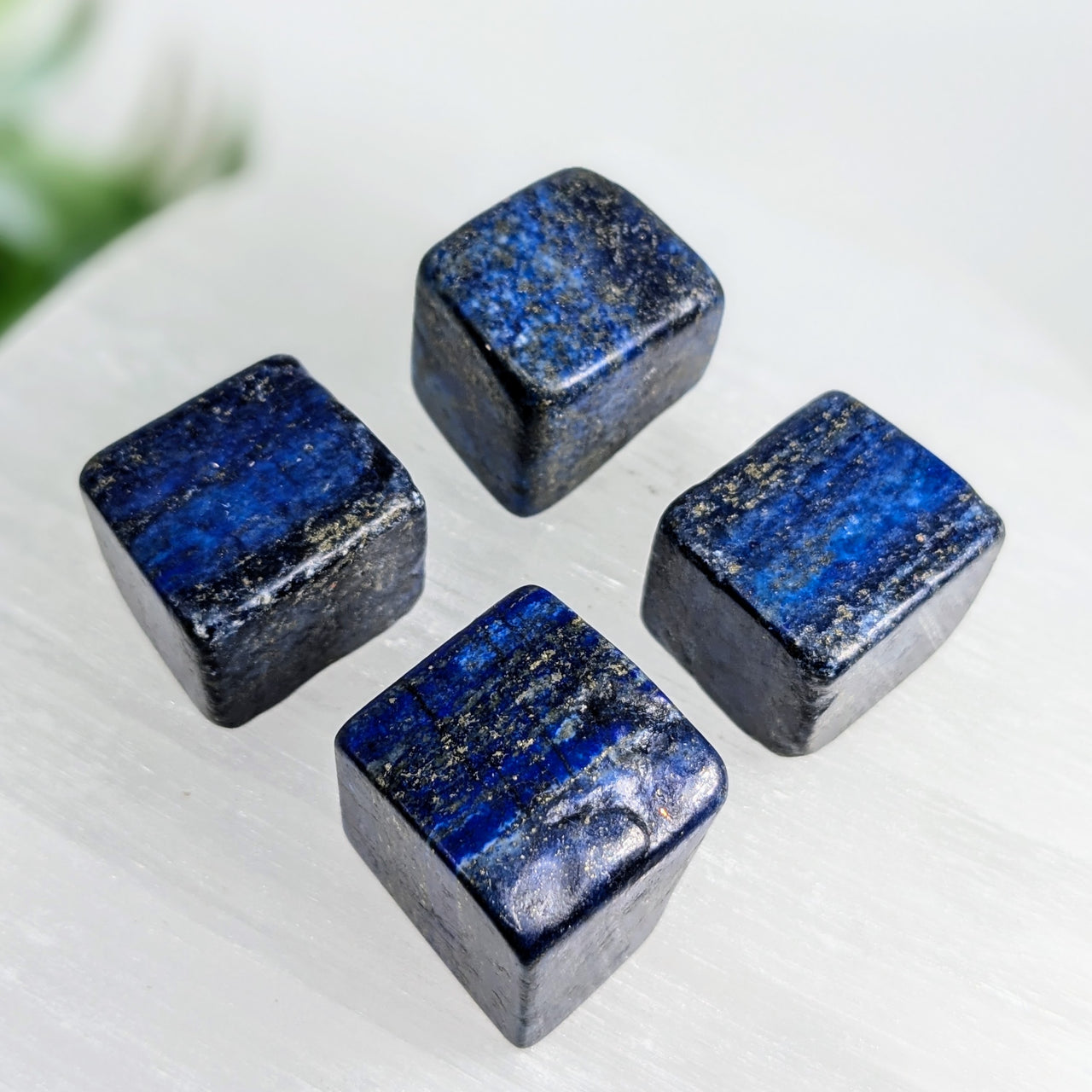 Lapis Cube Polished Mini  #LV6090