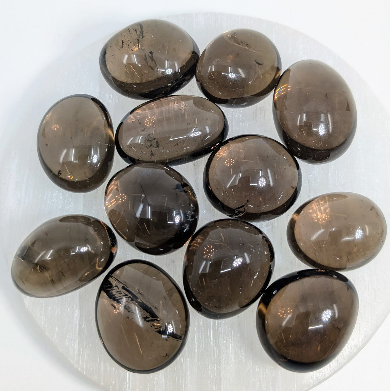 Smoky Quartz Dark Tumbled #T241