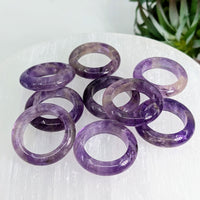 Thumbnail for Amethyst Multi-Size Full Stone Ring #LV6193