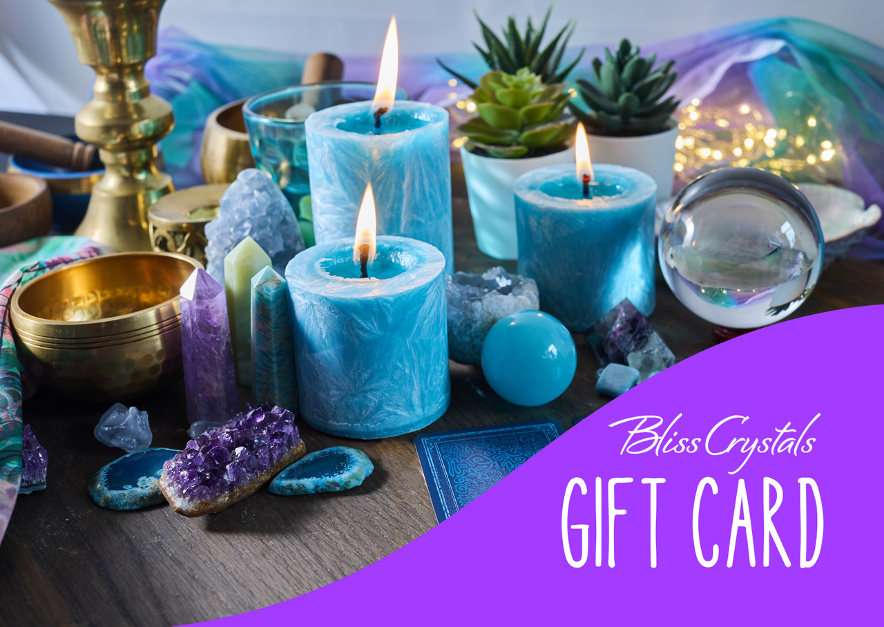 GIFT CARD for Bliss Crystals - redeem in-store or online