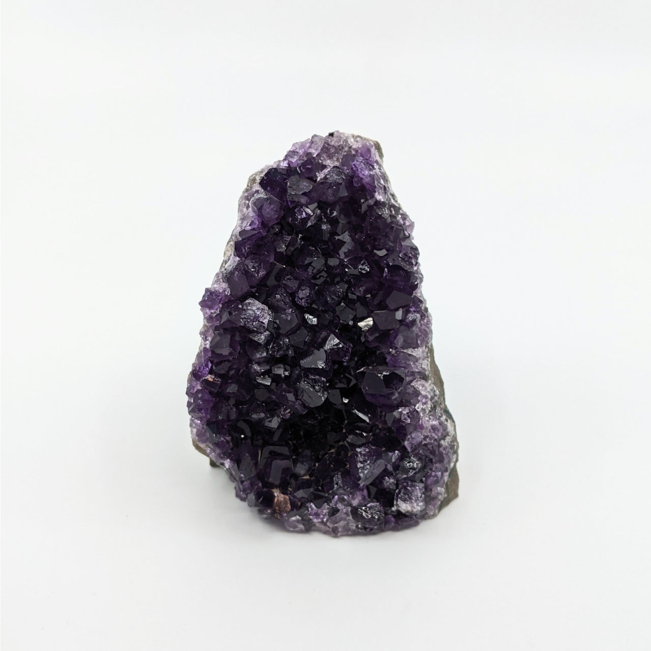 Purple Amethyst Geode 4’ Freeform #M013 on a white background