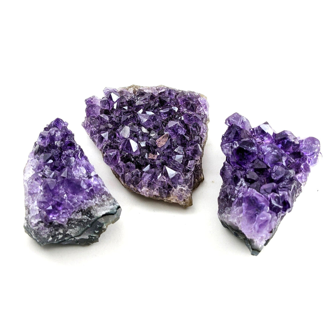 1 Amethyst Geode Grade A From Uruguay - You Pick Size 