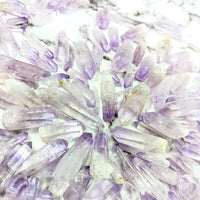 Thumbnail for Amethyst Veracruz Rough Point Crystals on White Background #SK9949