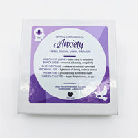 Thumbnail for Gift box packaging for purple soap in the Anxiety Self Help Crystal Companion Set #SK6963