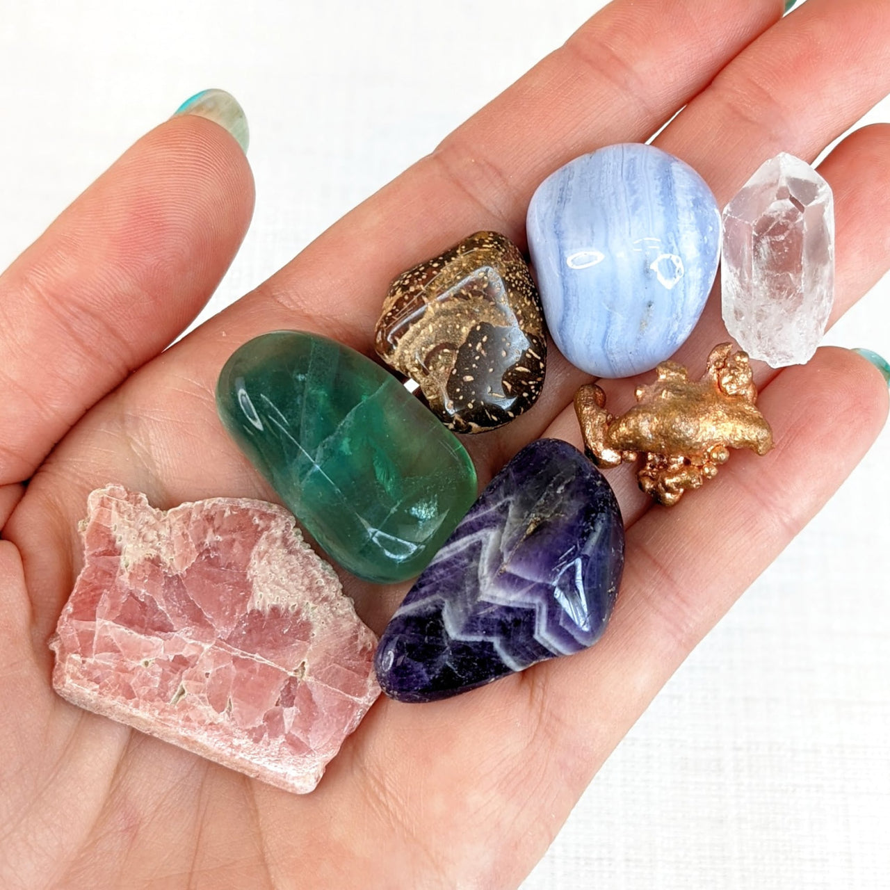 Arthritis Self Help Natural Healing Crystal Companion Set w 