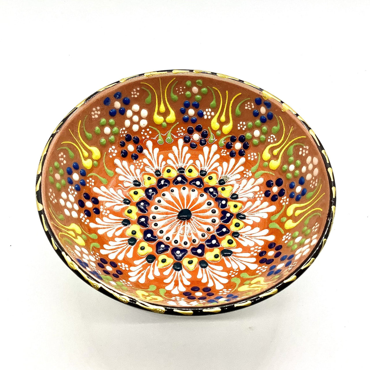 Floral designed small bowl from Artisan Bowls collection, product code: Q176