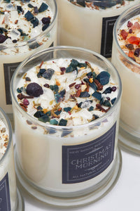 Thumbnail for Winter Candles, Holiday Candles, Soy & Crystal Candles- Choose Scent #LV5595