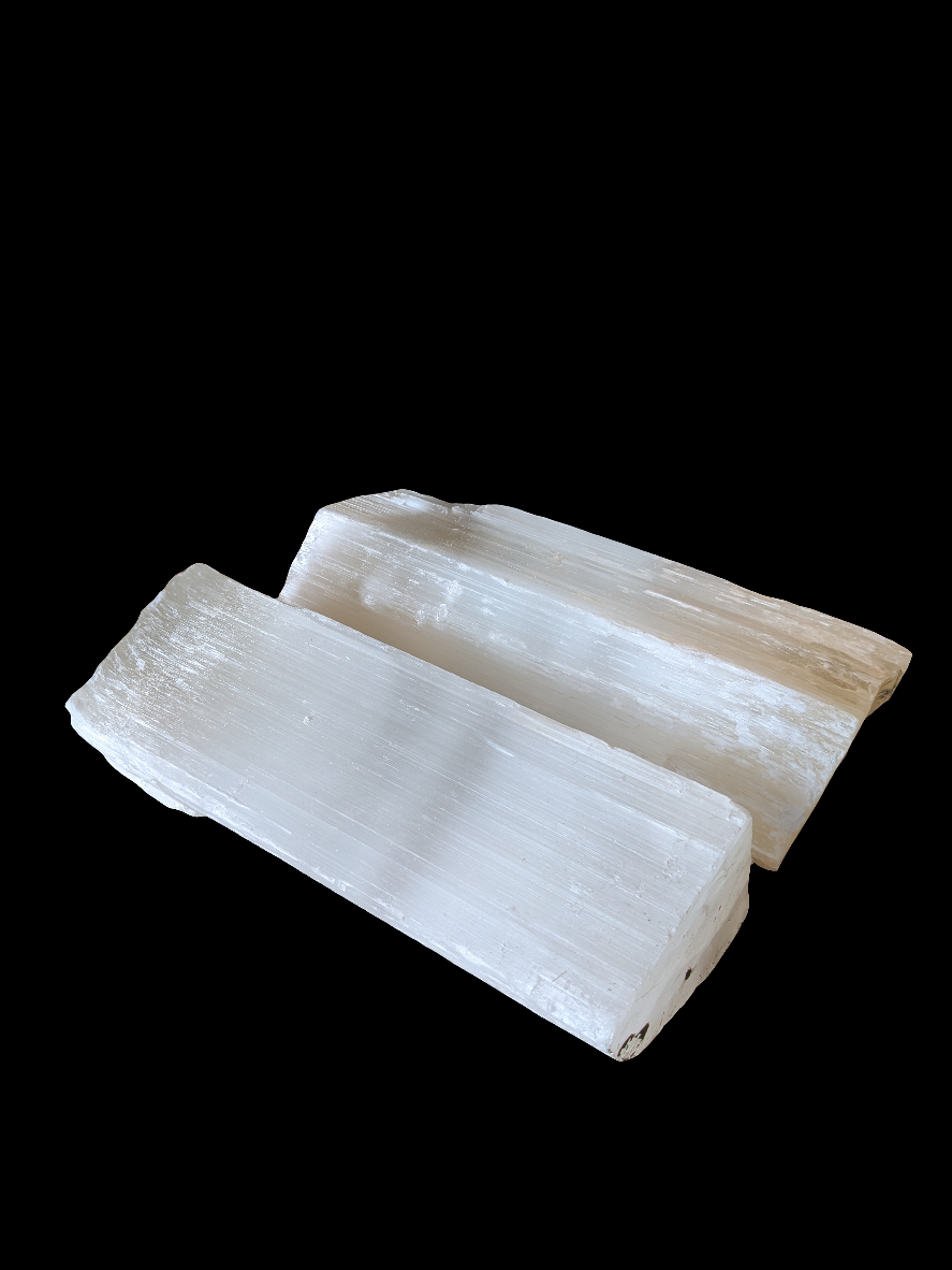 Selenite Log 12.5" x 4.25" #R182