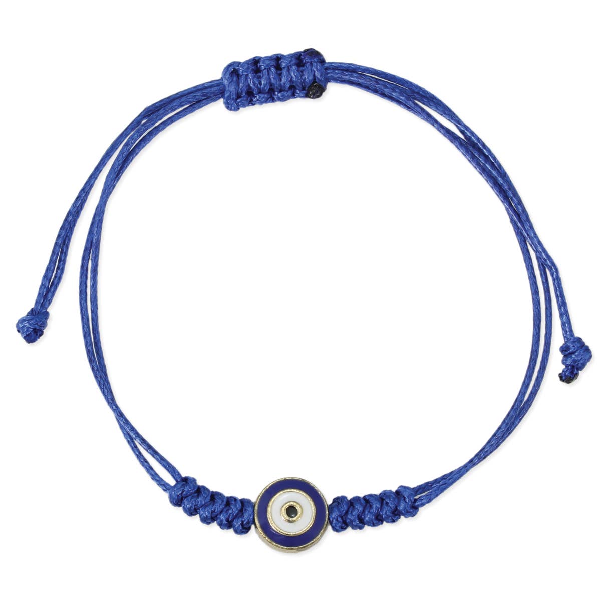 Evil Eye Black or Blue String Adj. Bracelet #LV5282