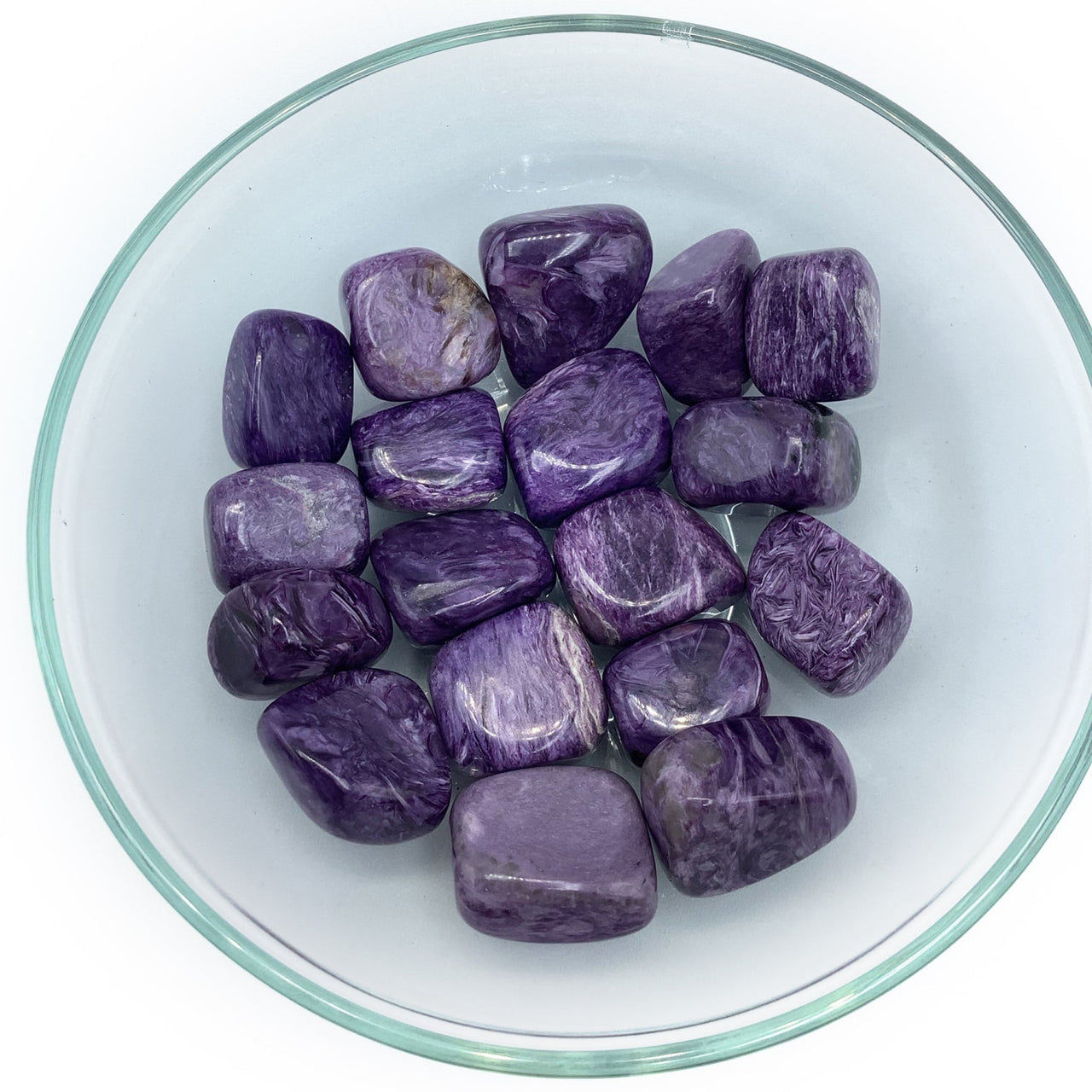 1 Charoite Tumbled Stone Select Size #SK2715