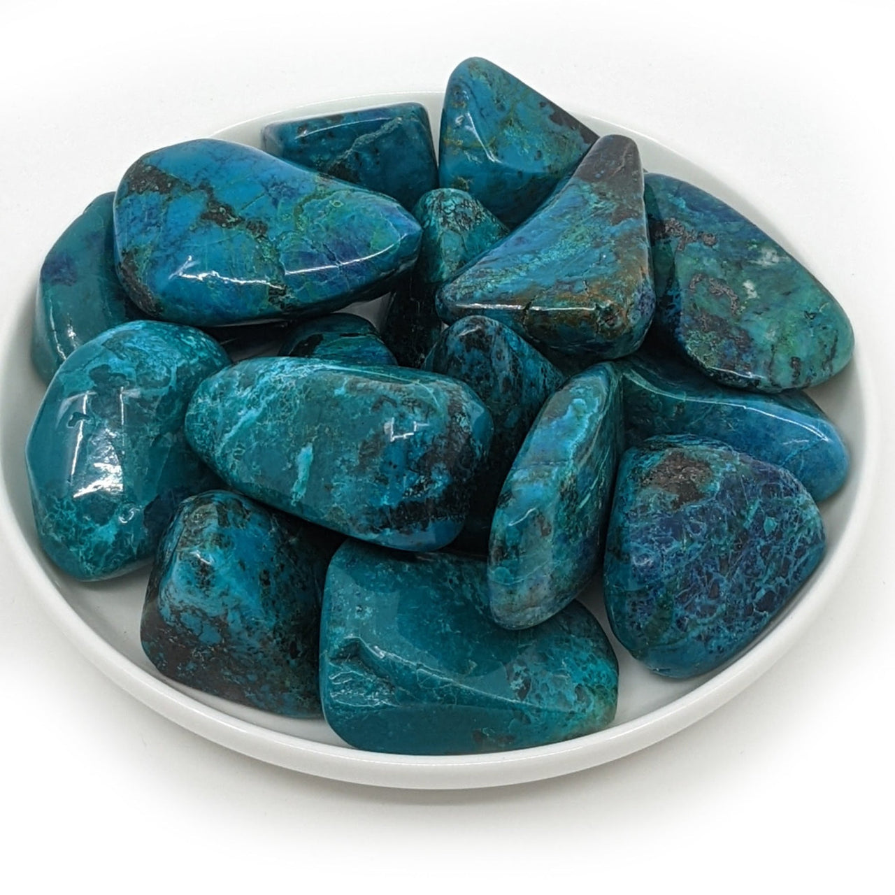 Chrysocolla Tumbled Grade AAA (17g) #LV0907