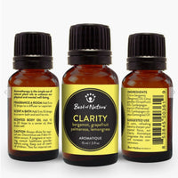 Thumbnail for Clarity Essential Oil Blend 3oz - Bergamot, Grapefruit, Palmarosa, Lemongrass #BN22