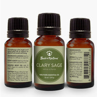 Thumbnail for Three bottles of Clary Sage Essential Oil Single Note by Best of Nature #BN47