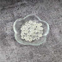 Thumbnail for Glass bowl filled with small white flowers, Clear Quartz Round 8-9 mm Bead Assorted Size Pack